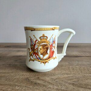 Vintage collectible Coronation cup King Edward VIII May 12 1937